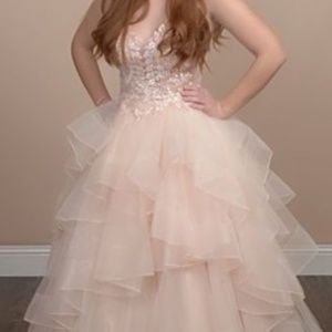 Blush Camille dress size10